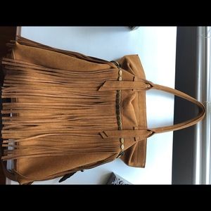 Lucky Brand Fringe Boho Purse